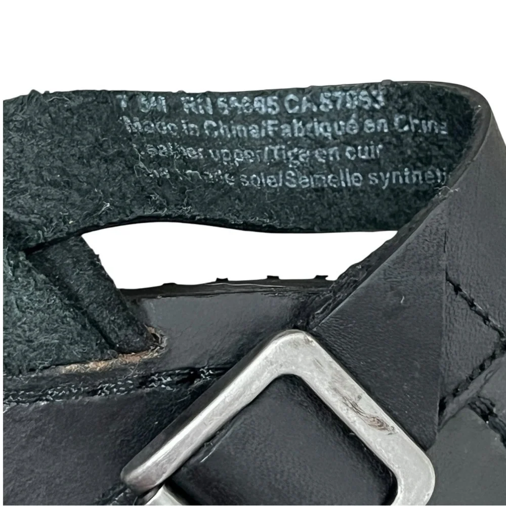 Treasure & Bond Black Sandals With Straps - Size 7.5